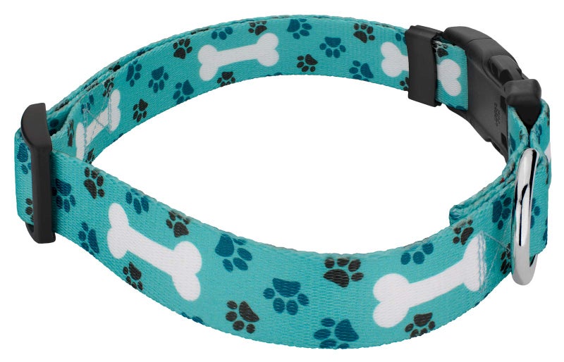 Country Brook Design - Oh My Dog Deluxe Dog Collar - Made in The U.S.A. - Dog's Life Collection Featuring Playful Designs (1 Inch, Large) - Image 4